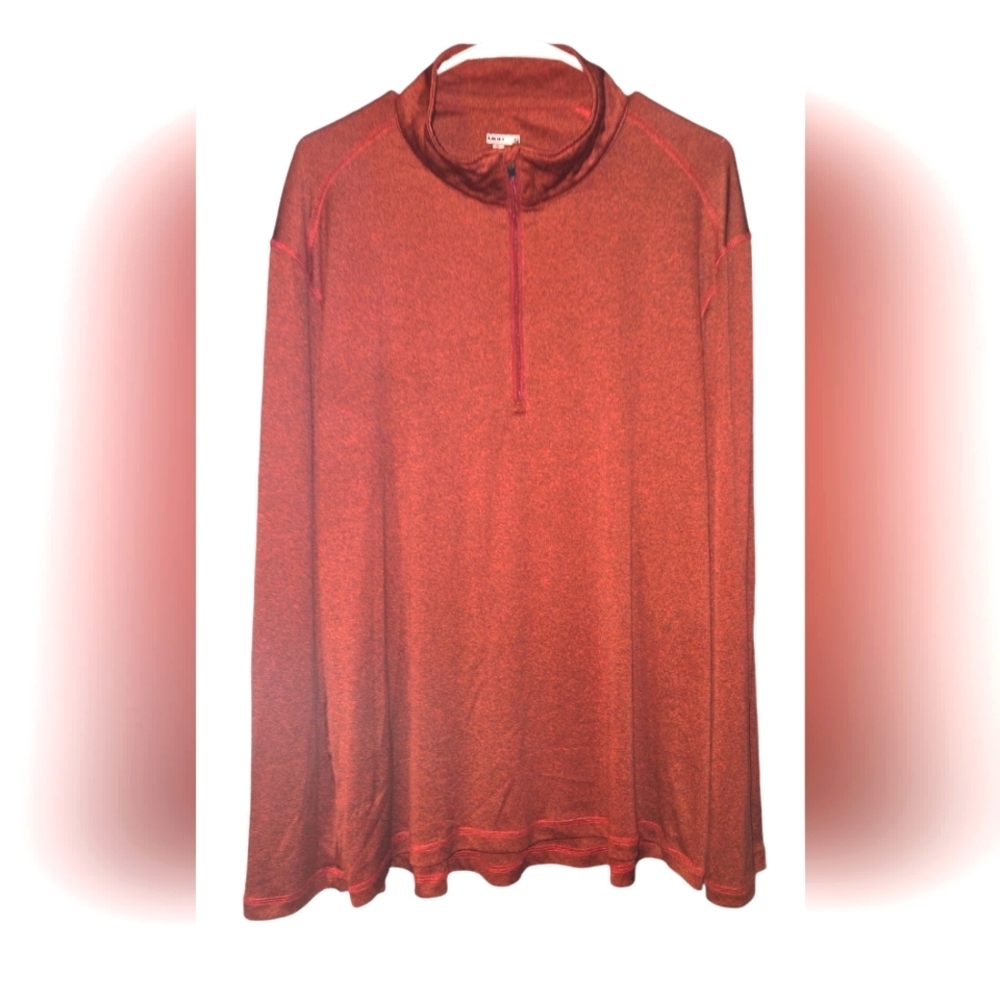 Men's Moheen Athletic 1/4 zip pullover, Italian designed, Size 2XL Stretch